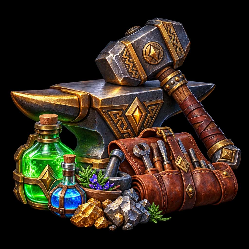 CFNBoost - World of Warcraft Profession Kits & Leveling