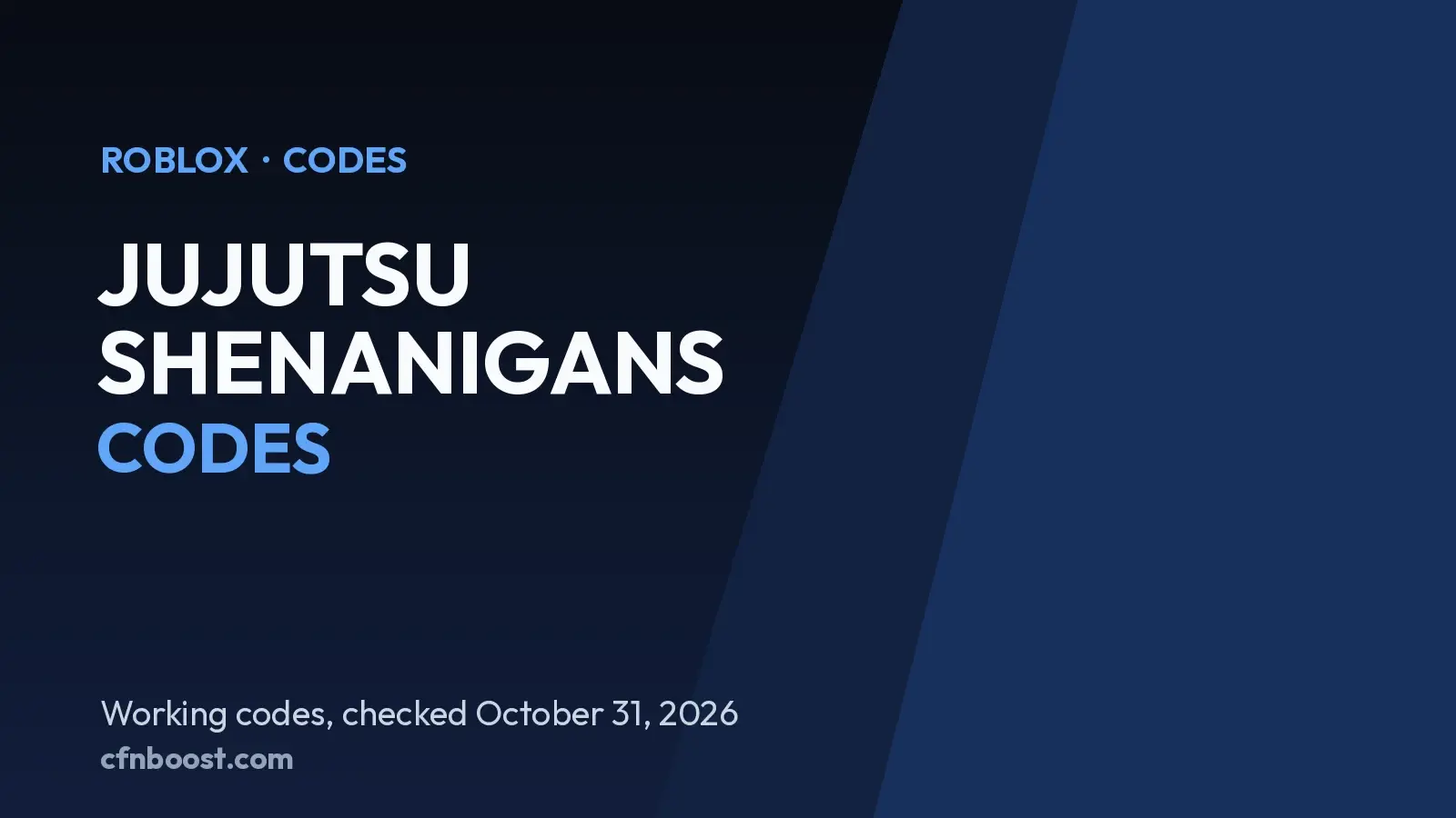 Jujutsu Shenanigans Codes (October 2026): Free Emotes